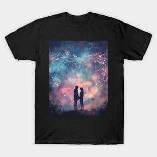 Discover True Romance: Art, Creativity and Connections for Valentine's Day and Lovers' Day T-Shirt